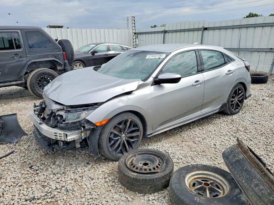 2020 Honda VIN SHHFK7H48LU203887 COPART salvage auction — FRONT END, Oh - Cert Of Title-Salvage, sold $4,300 on 2026-07-24 (photo 1)