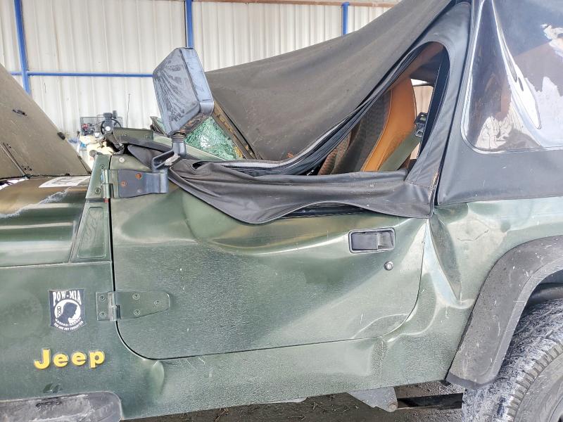 1995 Jeep Wrangler / VIN 1J4FY19P3SP313282 COPART salvage auction — ROLLOVER, GA - CERT OF TITLE-SALVAGE, sold $400 on 2026-07-02 (photo 7)