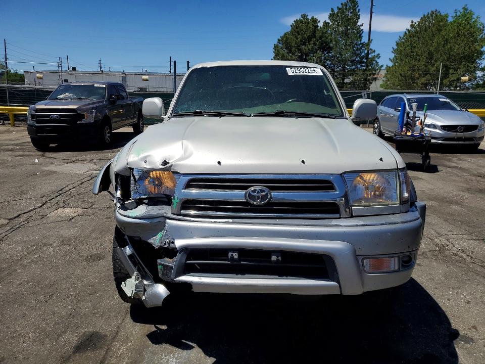 2000 Toyota 4runner VIN JT3HN87R0Y0299626 COPART salvage auction — FRONT END, Co - Public - Salvage Title, sold $2,450 on 2026-07-07 (photo 5)