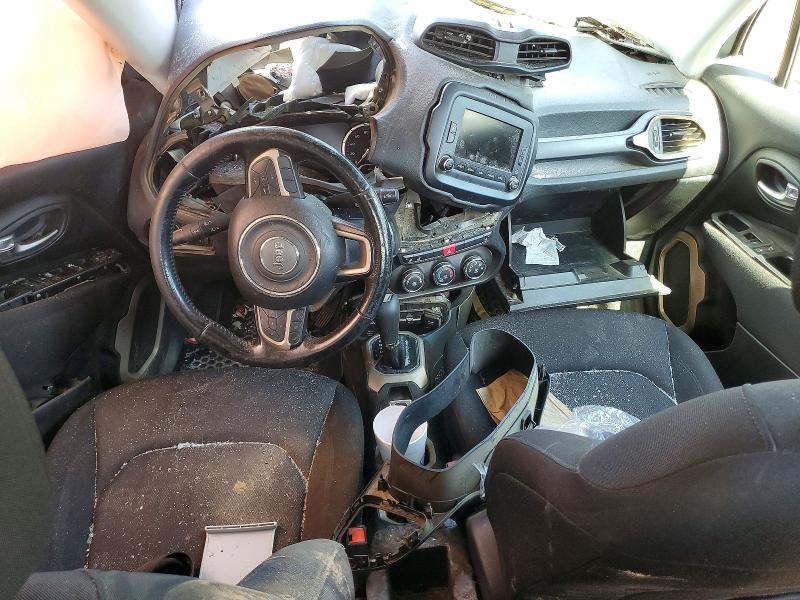 2017 Jeep Renegade VIN ZACCJBBB4HPG59791 COPART salvage auction — ALL OVER, Tx - Nonrepairable Title, sold $30 on 2026-08-03 (photo 8)