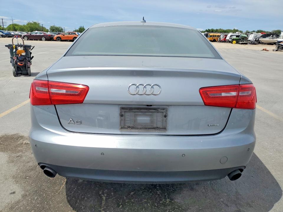 2015 Audi A6 VIN WAUGFAFC1FN028192 COPART salvage auction — FRONT END, Id - Salvage Certificate Of Title, sold $825 on 2026-07-02 (photo 6)
