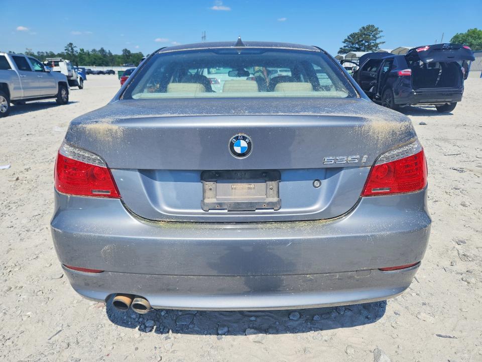 2009 BMW 5 series VIN WBANW13539C162991 COPART salvage auction — MINOR DENT/SCRATCHES, Ga - Certificate Of Title, sold $575 on 2026-07-06 (photo 6)