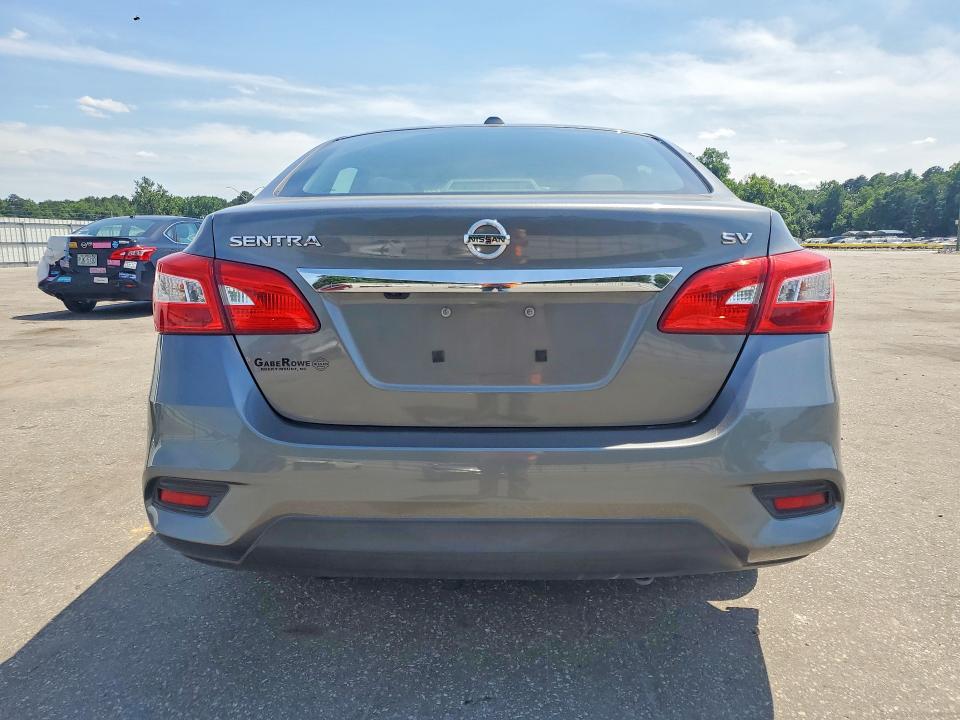 2017 Nissan Sentra VIN 3N1AB7AP6HY355066 COPART salvage auction — FRONT END, Nc - Salvage Certificate Of Title, sold $1,200 on 2026-07-02 (photo 6)