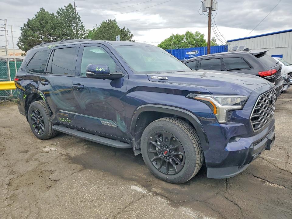 2026 Toyota Sequoia VIN 7SVAAABA9TX076329 COPART salvage auction — SIDE, Co - Public - Salvage Title, sold $34,750 on 2026-07-23 (photo 4)