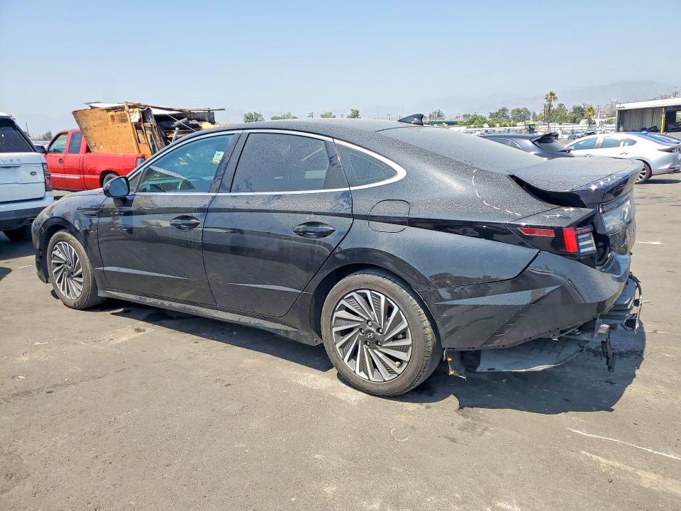2025 Hyundai Sonata VIN KMHL34JJ9SA121847 COPART salvage auction — REAR END, Ca - Salvage Certificate, sold $9,500 on 2026-07-27 (photo 2)