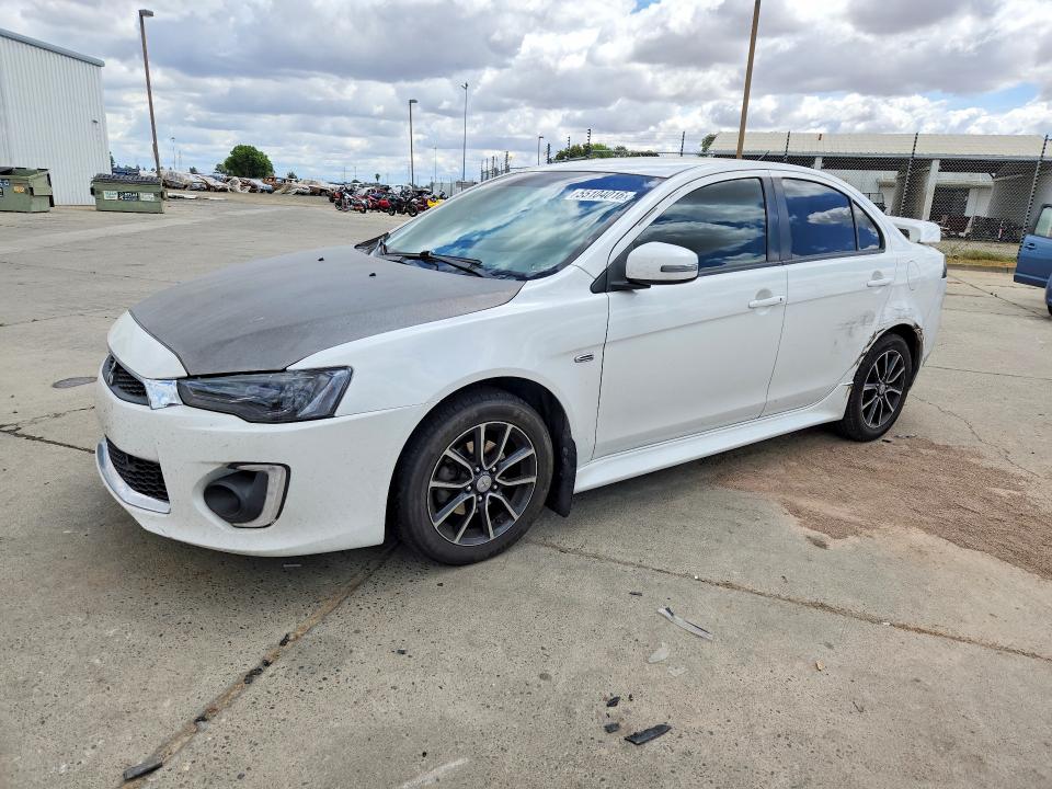 2017 Mitsubishi Lancer VIN JA32U2FU7HU002690 COPART salvage auction — REAR END, Ca - Salvage Certificate, sold $1,300 on 2026-07-06 (photo 1)