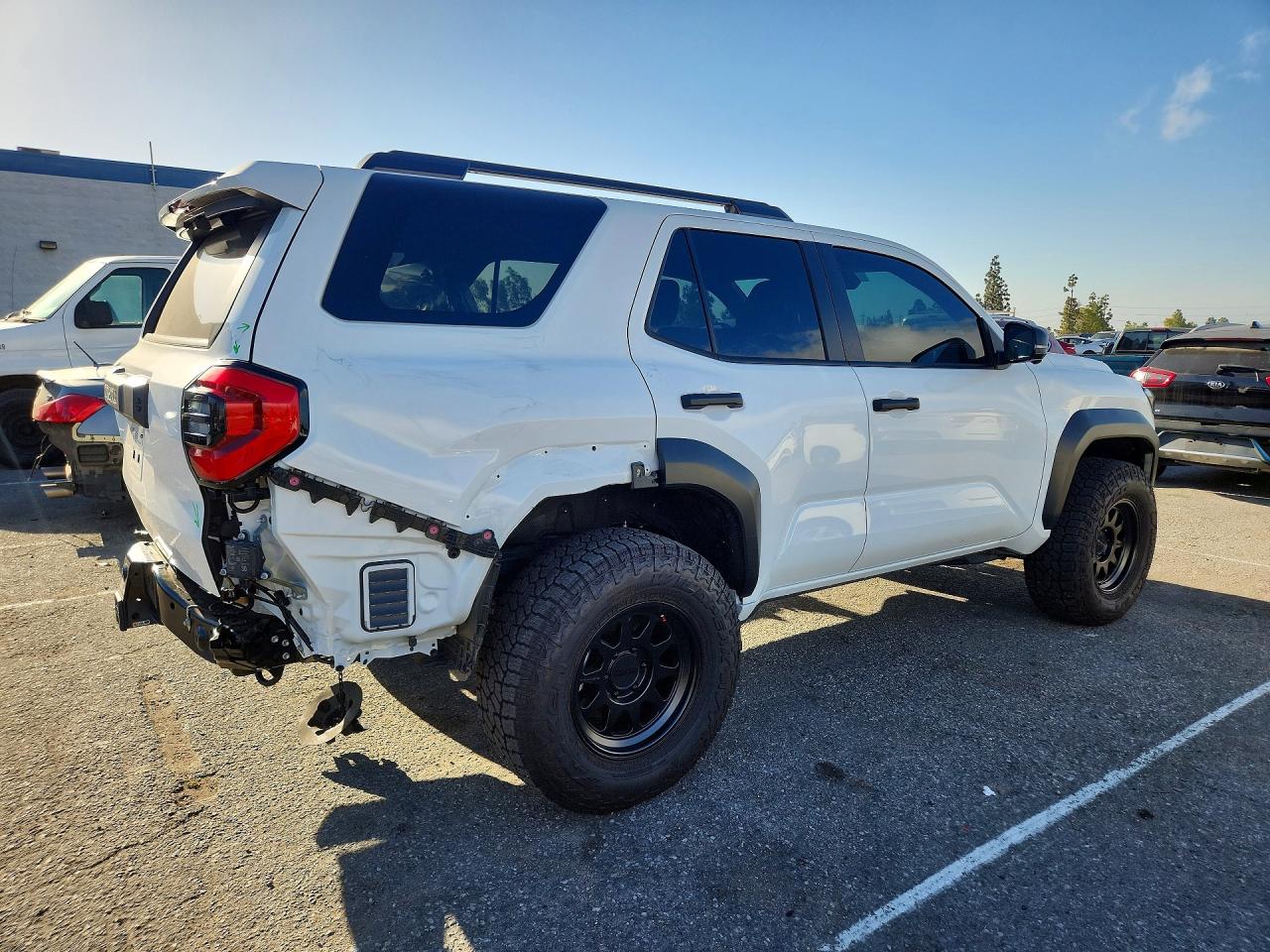 2025 Toyota 4Runner VIN JTEVA5BR8S5009168 COPART salvage auction — Rear End, CA - SALVAGE CERTIFICATE, sold $38,500 on 2026-07-07 (photo 3)