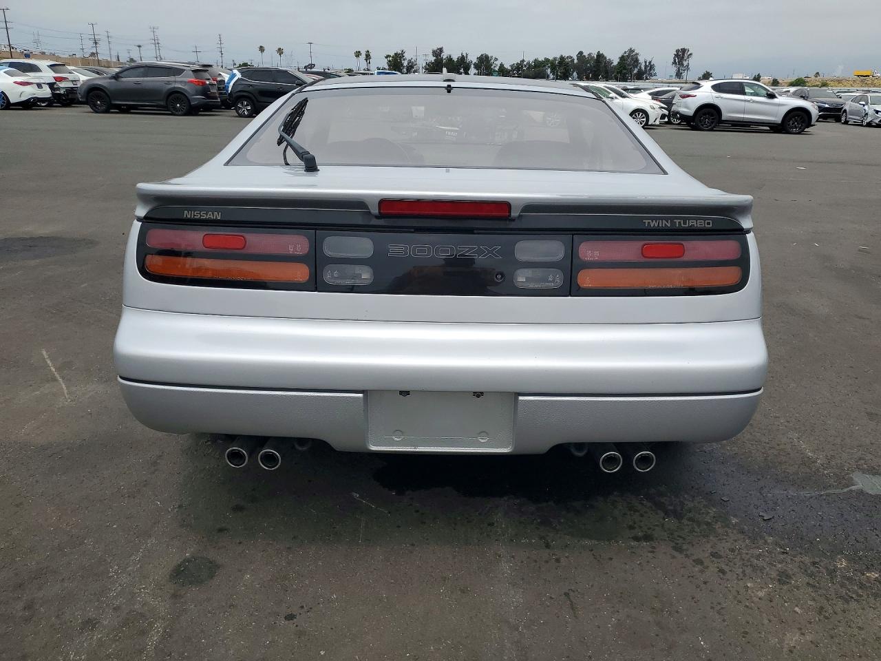 1990 Nissan 300zx VIN JN1CZ24A7LX002747 COPART salvage auction — Minor Dent/Scratches, CA - DIS/DLR/EXP ONLY CLEAN TITLE (P), sold $25,250 on 2026-05-27 (photo 6)