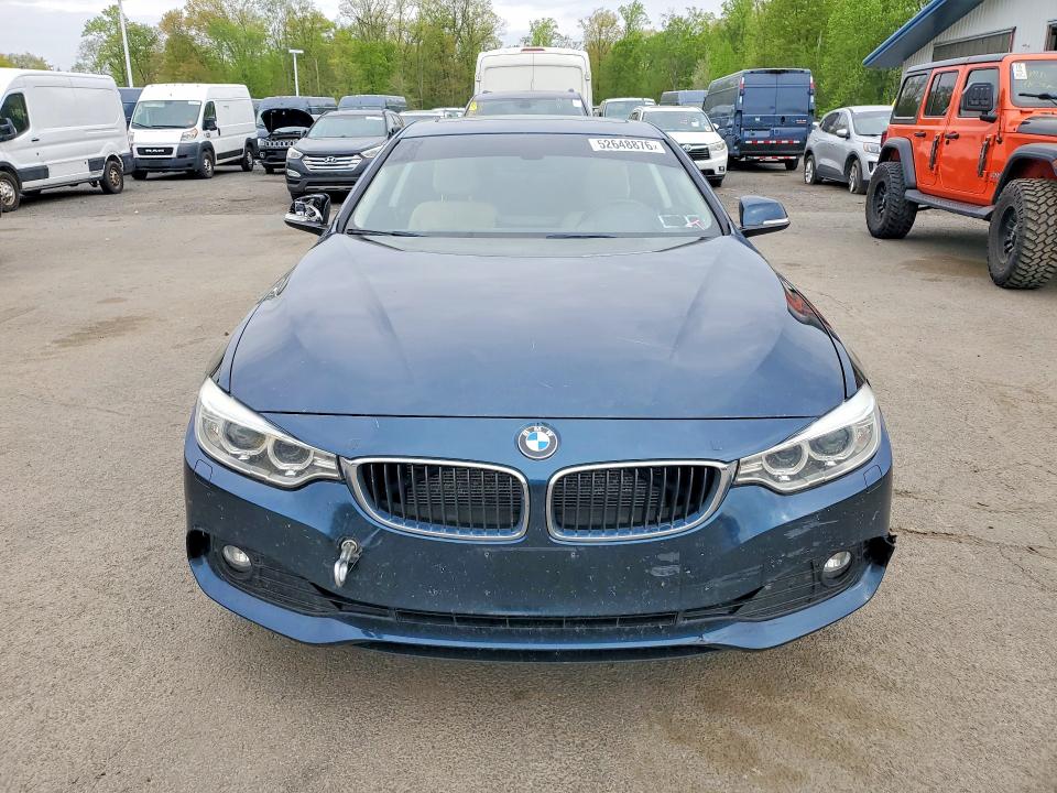 2014 BMW 4 series VIN WBA3N9C52EF722100 COPART salvage auction — MECHANICAL, Wv - Certificate Of Title, sold $3,550 on 2026-07-09 (photo 5)
