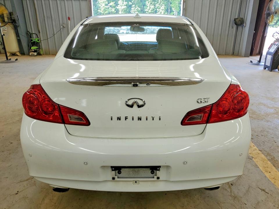 2011 Infiniti G37 VIN JN1CV6AP7BM304583 COPART salvage auction — FRONT END, Nc - Salvage Certificate Of Title, sold $950 on 2026-07-15 (photo 6)