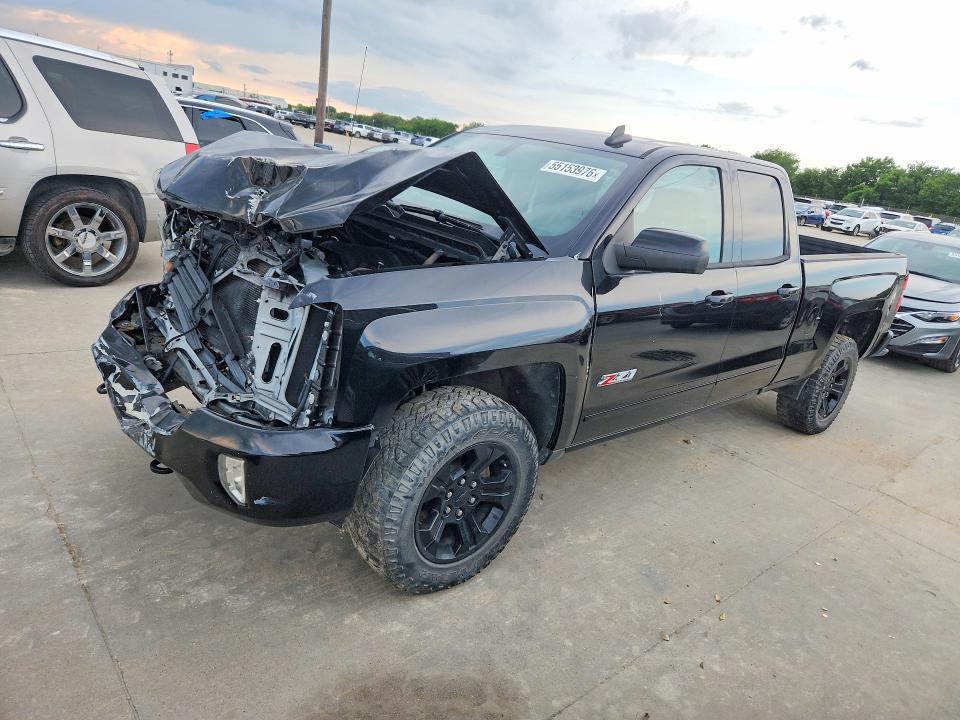 2018 Chevrolet Silverado VIN 1GCVKREC7JZ361293 COPART salvage auction — FRONT END, TX - CERTIFICATE OF TITLE, sold $8,300 on 2026-07-02 (photo 1)