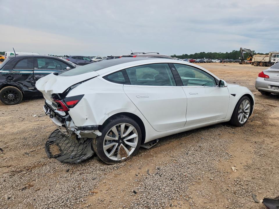 2020 Tesla Model 3 VIN 5YJ3E1EA4LF783867 COPART salvage auction — REAR END, Fl - Certificate Of Destruction, sold $1,800 on 2026-07-21 (photo 3)