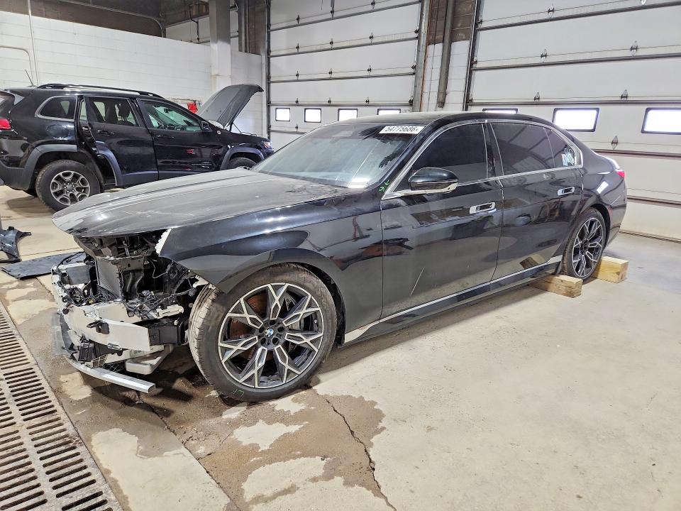 2024 BMW I7 VIN WBY53EJ09RCP73326 — COPART salvage auction photo