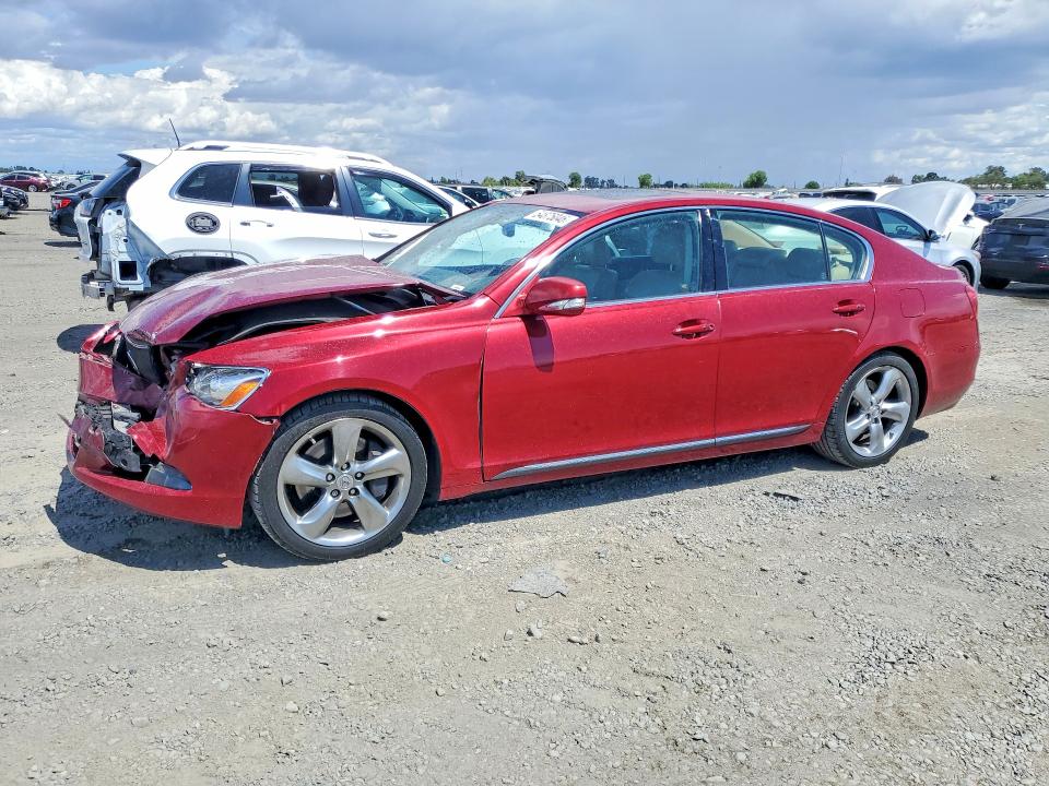 2009 Lexus Gs 350 VIN JTHBE96S590046345 COPART salvage auction — FRONT END, Ca - Salvage Certificate, sold $1,050 on 2026-07-02 (photo 1)