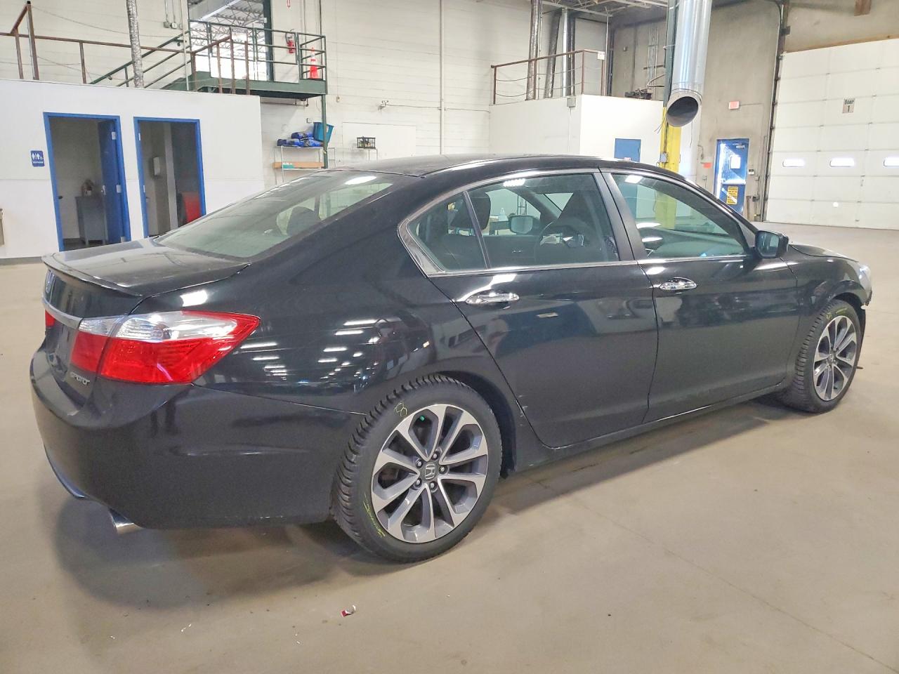 2014 Honda Accord VIN 1HGCR2F50EA038719 COPART salvage auction — Front End, MN - CERT OF TITLE-SALVAGE, sold $2,100 on 2026-07-09 (photo 3)