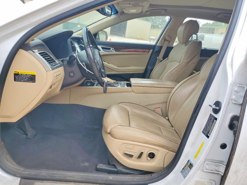 2015 Hyundai Genesis VIN KMHGN4JE9FU094779 COPART salvage auction — FRONT END, Nc - Salvage Certificate Of Title, sold $4,000 on 2026-07-10 (photo 7)