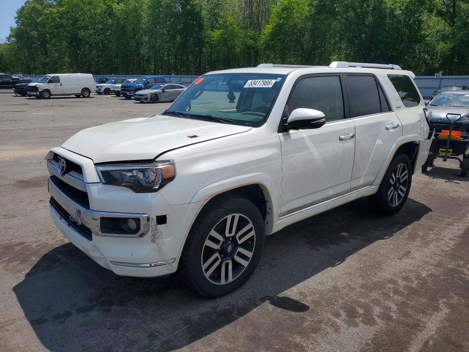 2016 Toyota 4runner VIN JTEBU5JR3G5388244 COPART salvage auction — FRONT END, NJ - CERTIFICATE OF TITLE, sold $11,700 on 2026-07-30 (photo 1)