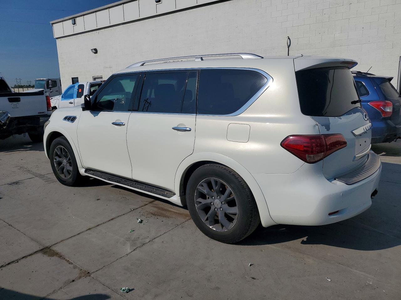 2012 Infiniti QX56 VIN JN8AZ2ND1C9716105 COPART salvage auction — Mechanical, UT - CERTIFICATE OF TITLE, sold $4,300 on 2026-07-09 (photo 2)