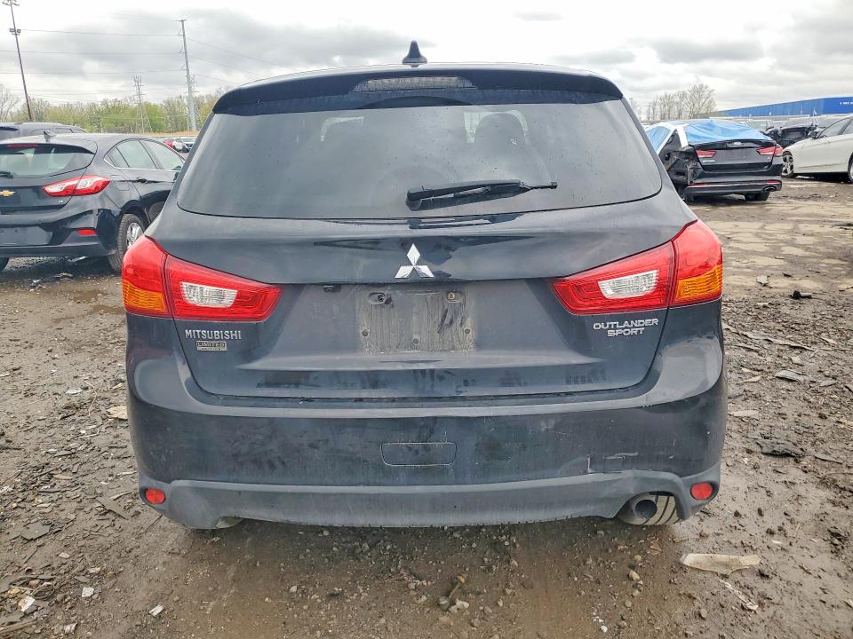 2017 Mitsubishi VIN JA4AR3AU1HZ036682 COPART salvage auction — FRONT END, Id - Salvage Certificate Of Title, sold $325 on 2026-07-28 (photo 6)