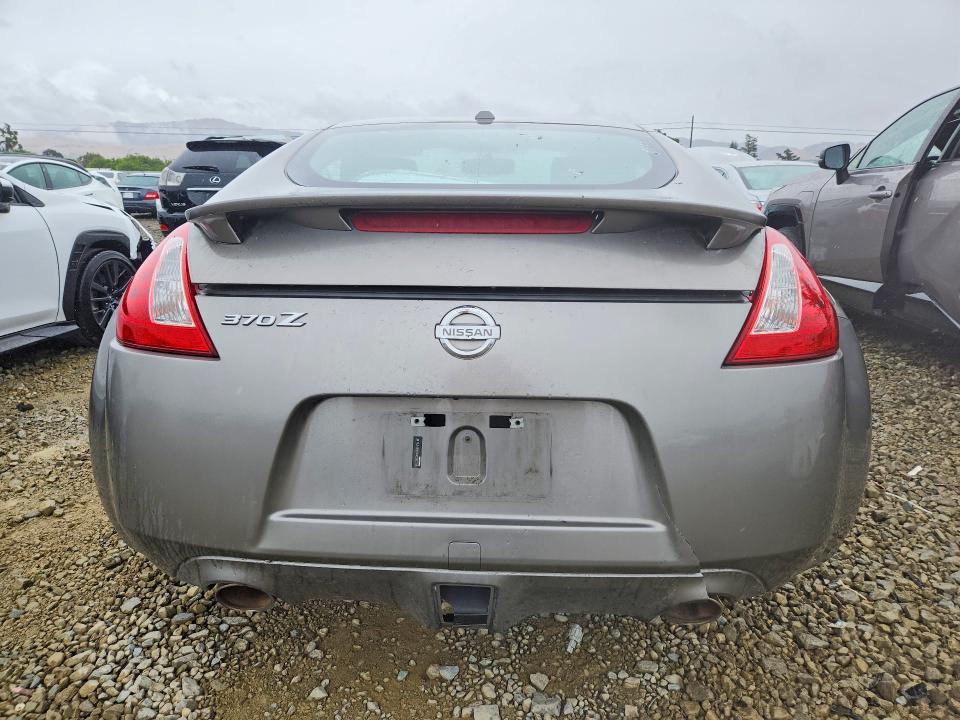 2010 Nissan 370z VIN JN1AZ4EH5AM500796 COPART salvage auction — VANDALISM, Ca - Salvage Certificate, sold $3,300 on 2026-07-14 (photo 6)