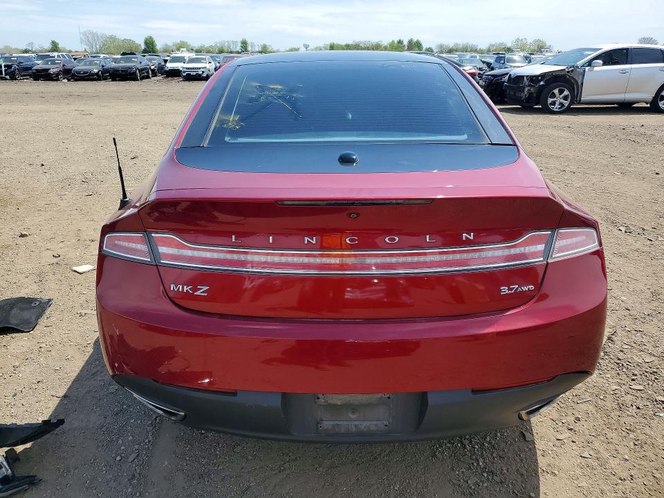 2013 Lincoln VIN 3LN6L2JK0DR819380 COPART salvage auction — FRONT END, Il - Salvage Certificate, sold $1,100 on 2026-07-09 (photo 6)