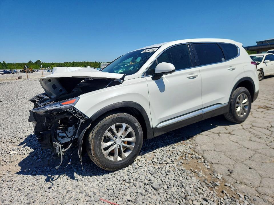 2020 Hyundai Santa fe VIN 5NMS33AD9LH206649 COPART salvage auction — FRONT END, Tn - Salvage Certificate, sold $2,650 on 2026-07-09 (photo 1)