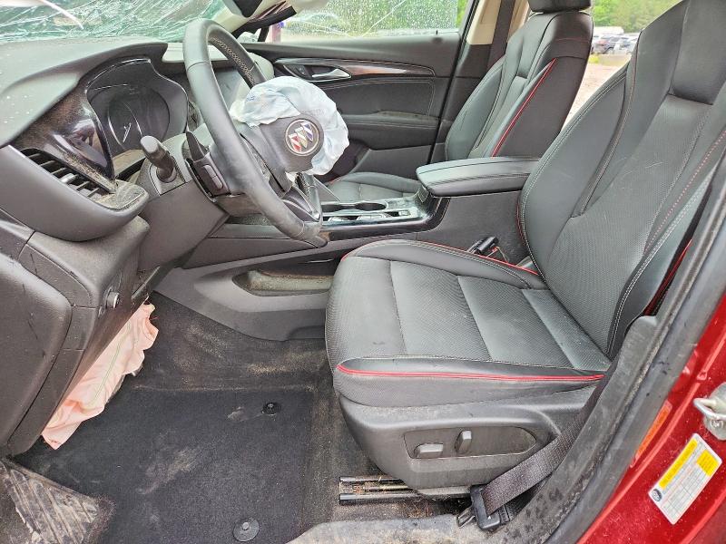 2022 Buick Envision VIN LRBFZNR41ND160843 COPART salvage auction — FRONT END, Va - Cert Of Title - Salvage, sold $1,200 on 2026-07-27 (photo 7)