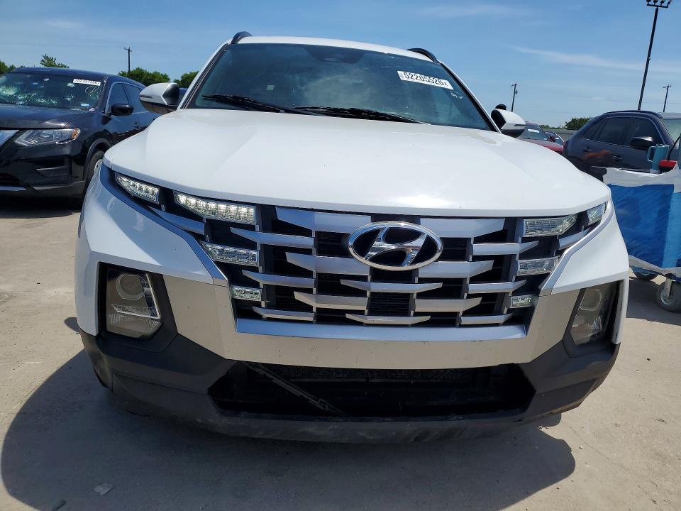 2022 Hyundai Santa cruz VIN 5NTJC4AE9NH008199 COPART salvage auction — FRONT END, La - Certificate Of Title (P), sold $11,800 on 2026-07-30 (photo 5)