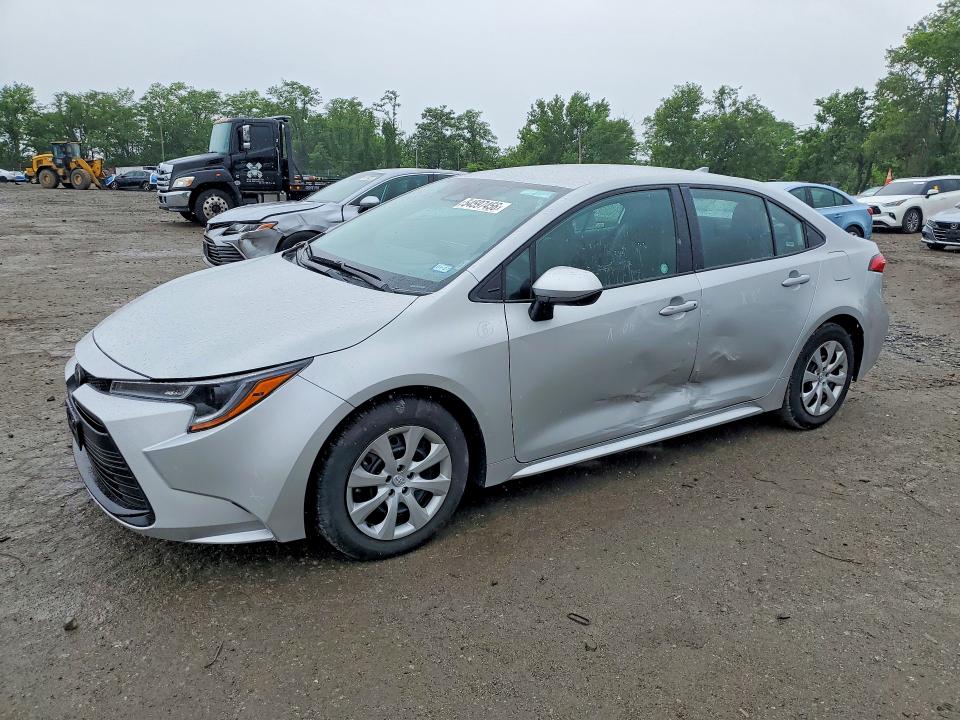 2025 Toyota Corolla VIN 5YFB4MDEXSP277841 COPART salvage auction — SIDE, Tx - Nonrepairable Title, sold $9,400 on 2026-07-09 (photo 1)