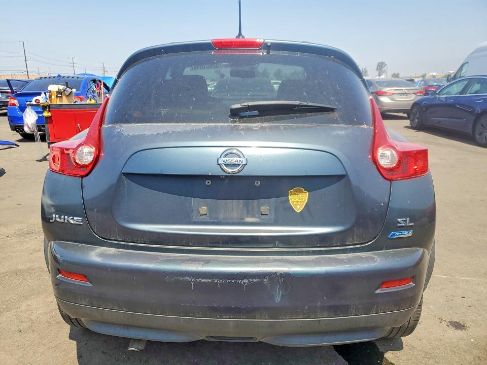 2013 Nissan Juke VIN JN8AF5MR9DT224692 COPART salvage auction — FRONT END, Ca - Salvage Certificate, sold $975 on 2026-07-13 (photo 6)