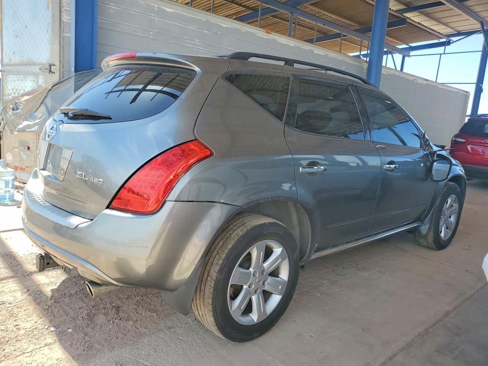 2006 Nissan Murano VIN JN8AZ08W36W505334 COPART salvage auction — SIDE, Az - Cert Of Title - Salvage, sold $175 on 2026-07-28 (photo 3)