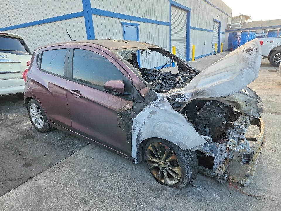 2019 Chevrolet Spark VIN KL8CD6SA2KC748060 COPART salvage auction — BURN, Nv - Non-Repairable Vehicle Cert, sold $125 on 2026-07-15 (photo 4)