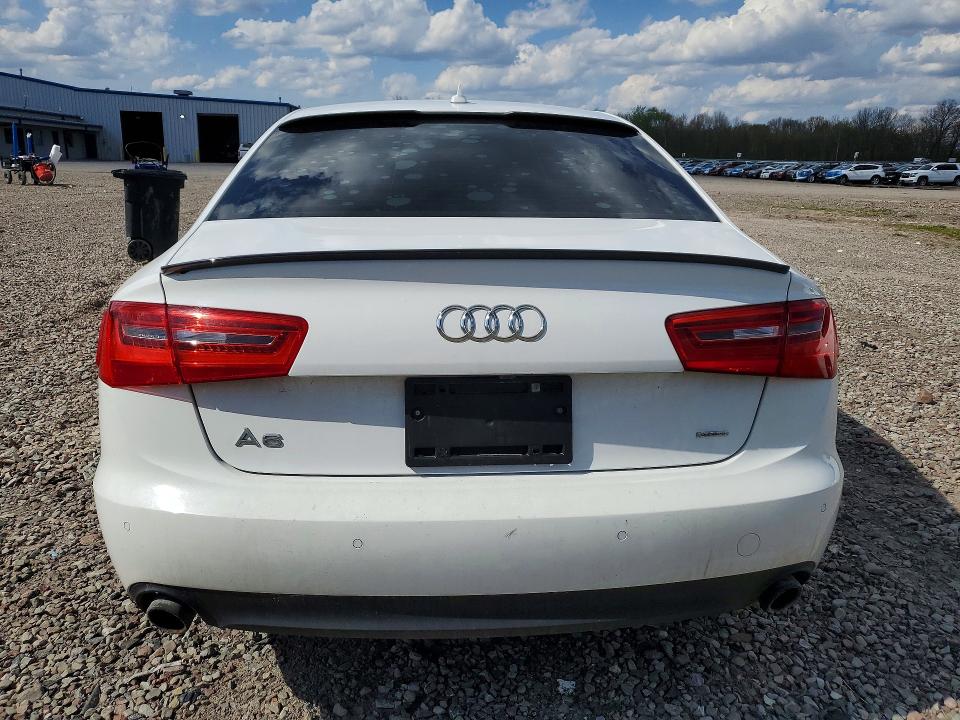 2015 Audi A6 VIN WAUGFAFC9FN009728 COPART salvage auction — MECHANICAL, Ny - Certificate Of Title, sold $1,100 on 2026-07-18 (photo 6)