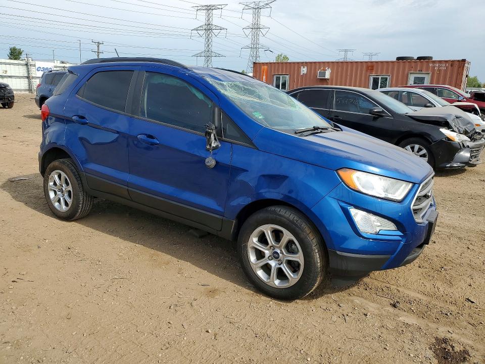 2019 Ford Ecosport VIN MAJ6S3GL6KC283453 COPART salvage auction — ROLLOVER, Il - Salvage Certificate, sold $900 on 2026-07-07 (photo 4)