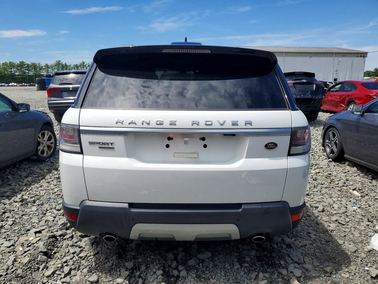 2016 Land Rover Range Rover Sport VIN SALWR2KF9GA568192 COPART salvage auction — Burn, MT - CERTIFICATE OF TITLE, sold $875 on 2026-07-01 (photo 6)
