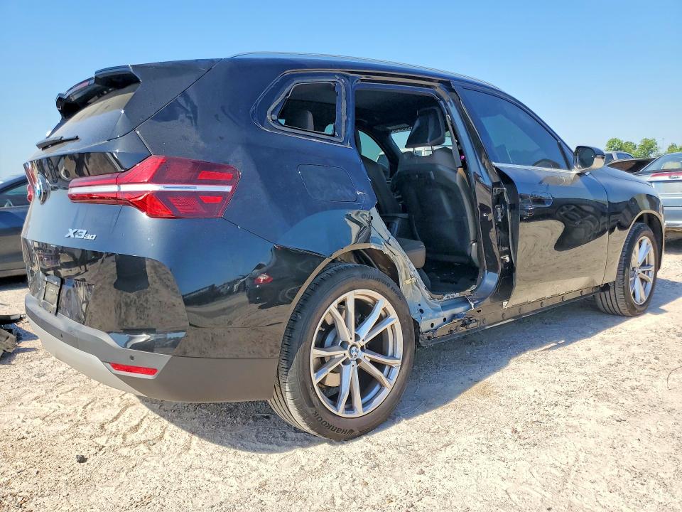 2025 BMW X3 VIN 5UX53GP01S9Z26951 COPART salvage auction — SIDE, Tx - Salvage Vehicle Title, sold $24,500 on 2026-07-03 (photo 3)