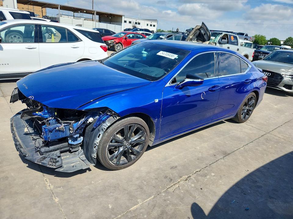 2024 Lexus VIN 58ABA1C12RU037769 COPART salvage auction — FRONT END, Tx - Salvage Vehicle Title, sold $16,400 on 2026-07-02 (photo 1)