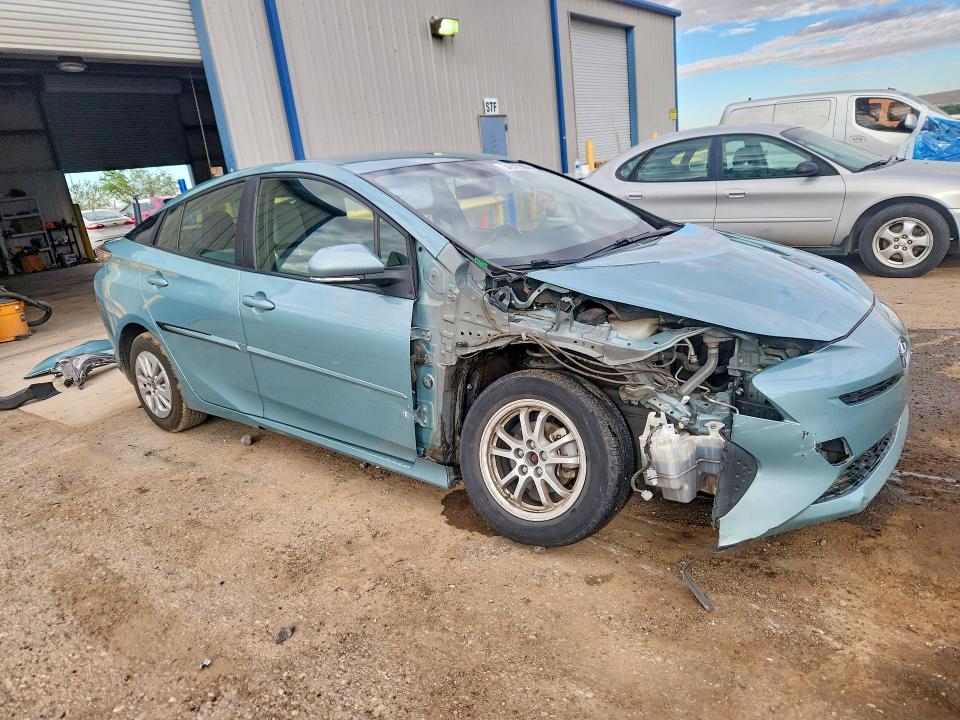 2016 Toyota Prius VIN JTDKBRFU5G3008072 COPART salvage auction — FRONT END, Nm - Cert Of Title-Salvage, sold $3,700 on 2026-07-20 (photo 4)