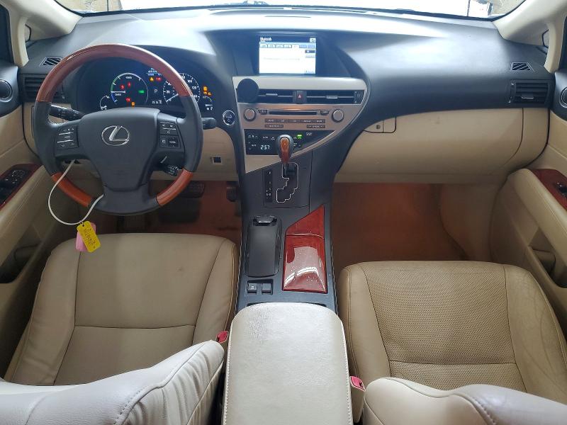 2011 Lexus Rx 450h VIN JTJZB1BA0B2405647 COPART salvage auction — FRONT END, TN - SALVAGE CERTIFICATE, sold $3,000 on 2026-07-16 (photo 8)