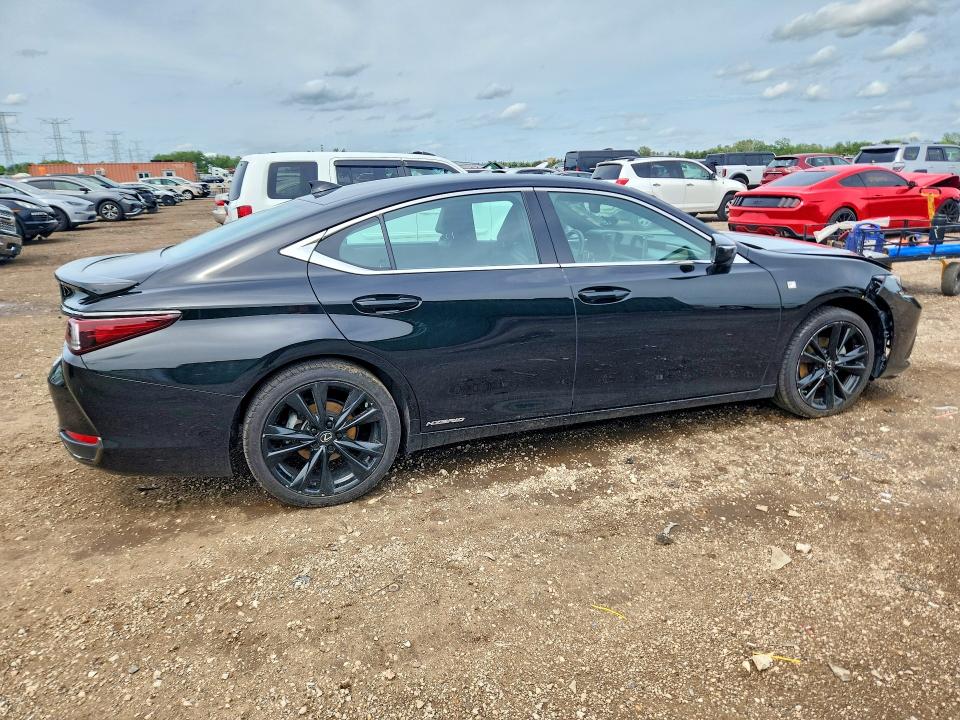 2022 Lexus ES VIN 58AGA1C19NU020094 COPART salvage auction — FRONT END, Il - Salvage Certificate, sold $15,500 on 2026-07-09 (photo 3)