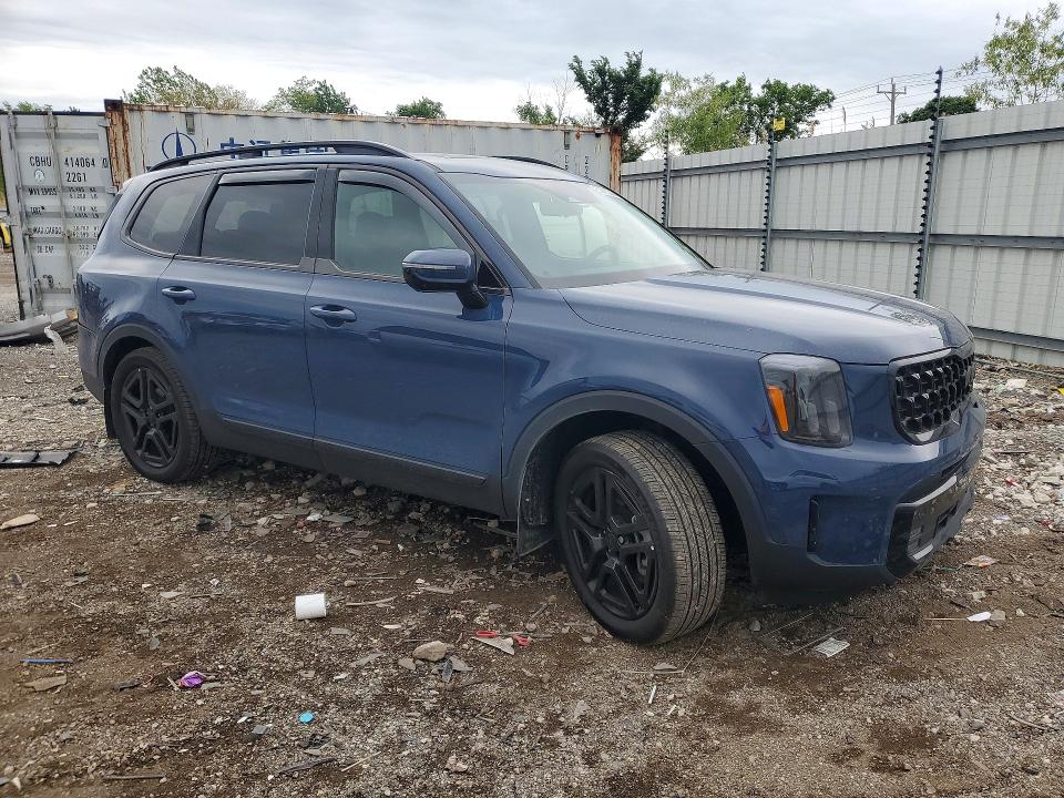2025 Kia Telluride VIN 5XYP5DGC9SG641667 COPART salvage auction — REAR END, Il - Salvage Certificate, sold $18,200 on 2026-07-08 (photo 4)