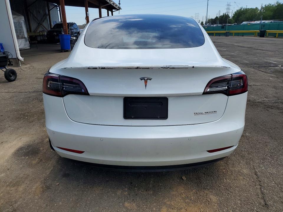 2021 Tesla VIN 5YJ3E1ECXMF926484 COPART salvage auction — FRONT END, Co - Public - Salvage Title, sold $7,300 on 2026-07-23 (photo 6)