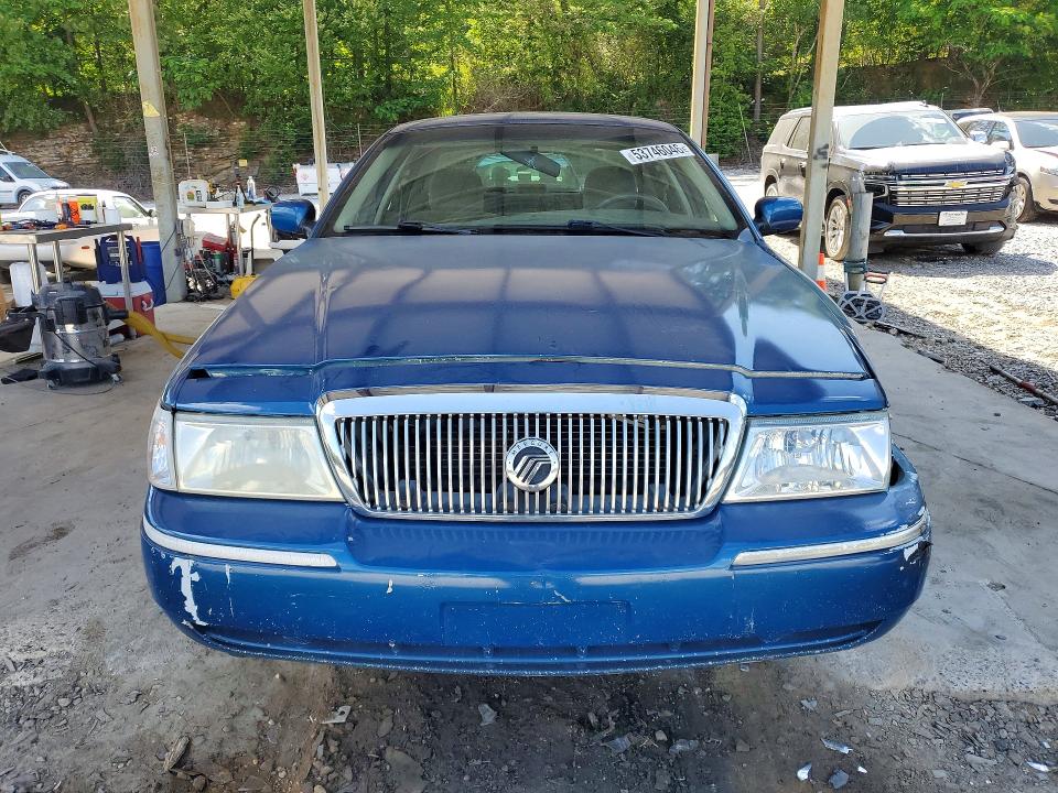 2005 Mercury Grand marquis VIN 2MEFM74W65X608277 COPART salvage auction — FRONT END, Al - Cert Of Title-Salvage Title, sold $250 on 2026-07-28 (photo 5)