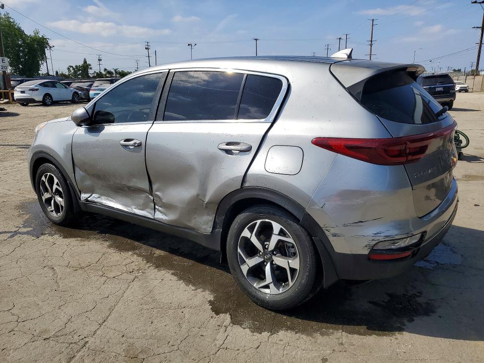 2020 Kia Sportage VIN KNDPM3AC4L7832157 COPART salvage auction — SIDE, Ca - Salvage Certificate, sold $1,900 on 2026-07-09 (photo 2)