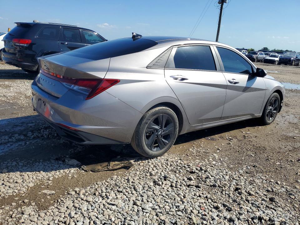 2023 Hyundai Elantra VIN KMHLM4AG4PU605979 COPART salvage auction — SIDE, Tx - Certificate Of Title, sold $4,200 on 2026-07-09 (photo 3)