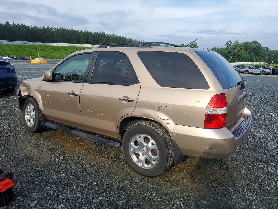 2001 Acura Mdx VIN 2HNYD186X1H515150 COPART salvage auction — FRONT END, NC - SALVAGE CERTIFICATE OF TITLE, sold $275 on 2026-07-02 (photo 2)