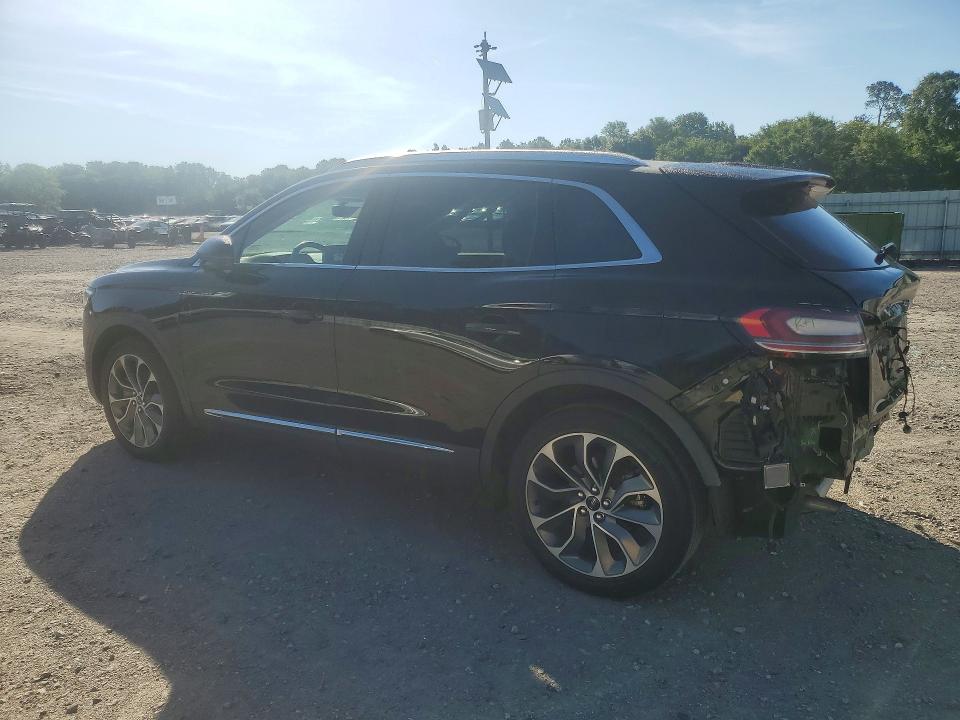 2021 Lincoln Nautilus VIN 2LMPJ6K95MBL16783 COPART salvage auction — REAR END, Ga - Cert Of Title-Salvage, sold $9,500 on 2026-07-07 (photo 2)