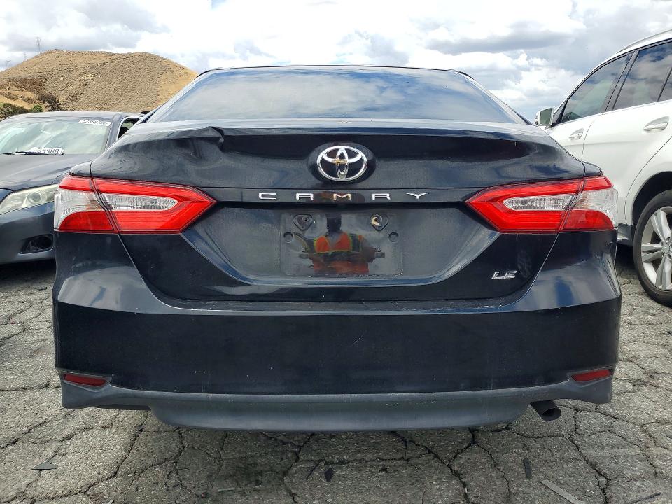 2018 Toyota Camry VIN 4T1B11HK9JU566536 COPART salvage auction — FRONT END, Ca - Salvage Certificate, sold $3,600 on 2026-07-02 (photo 6)