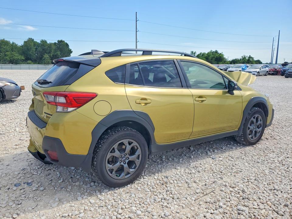 2021 Subaru VIN JF2GTHRC7MH318305 COPART salvage auction — FRONT END, Tx - Salvage Vehicle Title, sold $90 on 2026-07-23 (photo 3)
