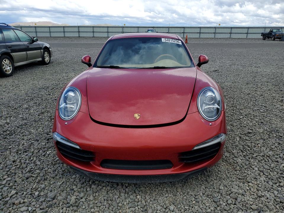 2014 Porsche 911 VIN WP0AA2A91ES107211 COPART salvage auction — REAR END, Nv - Salvage Title, sold $36,000 on 2026-07-02 (photo 5)